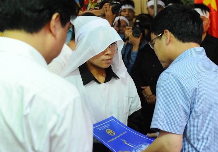 Ve que cong bo tuyen dac cach vo dai ta Tran Quang Khai hinh anh