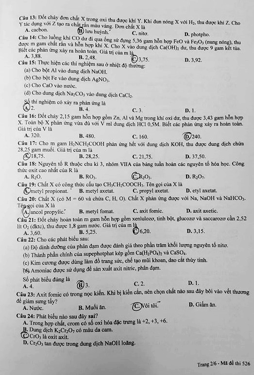 Dap an Hoa 2016 anh 3