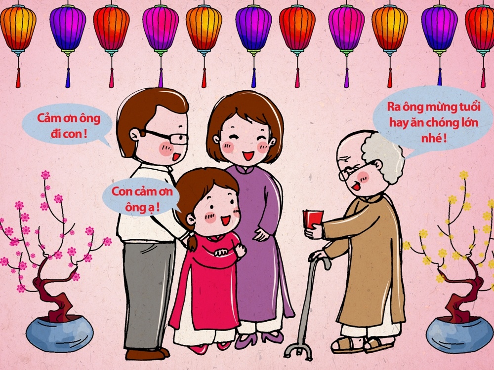 dạy con về lì xì ảnh 2 day con ve li xi anh 2