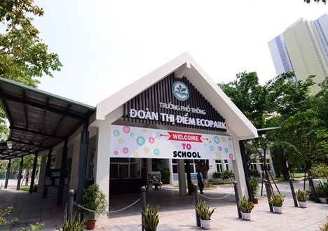 Dai dien truong Doan Thi Diem Ecopark noi ve ve sinh thuc pham hinh anh