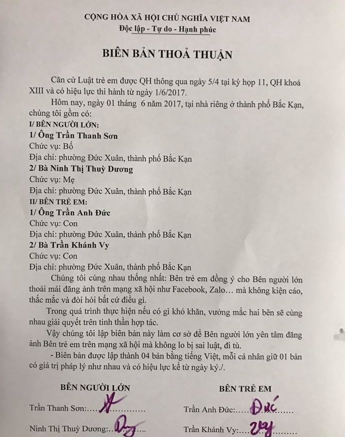 cấm cha mẹ đăng ảnh con lên facebook ảnh 1 cam cha me dang anh con len facebook anh 1