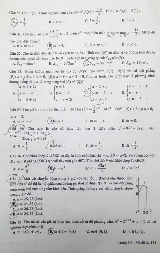 Đáp Án Đề Thi Thpt Quốc Gia 2017 ảnh 4 Dap An De Thi Thpt Quoc Gia 2017 anh 4