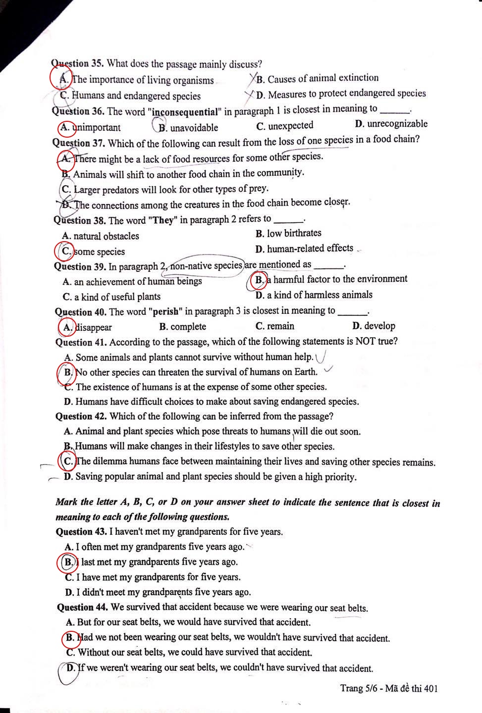 bai giai mon tieng anh anh 6