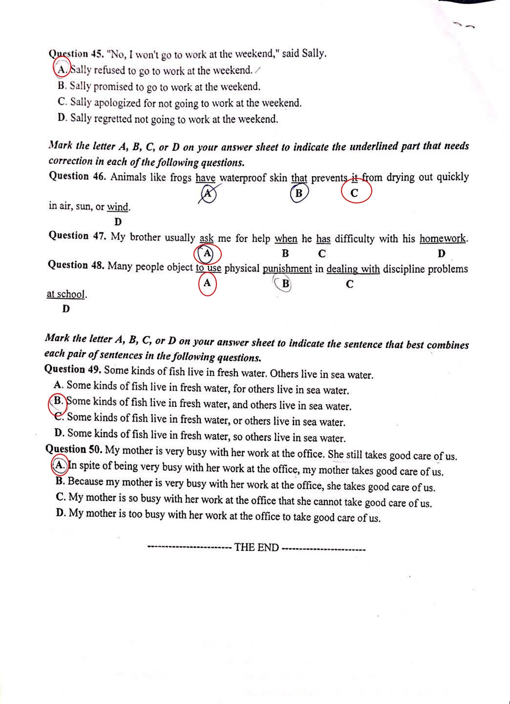 bai giai mon tieng anh anh 7