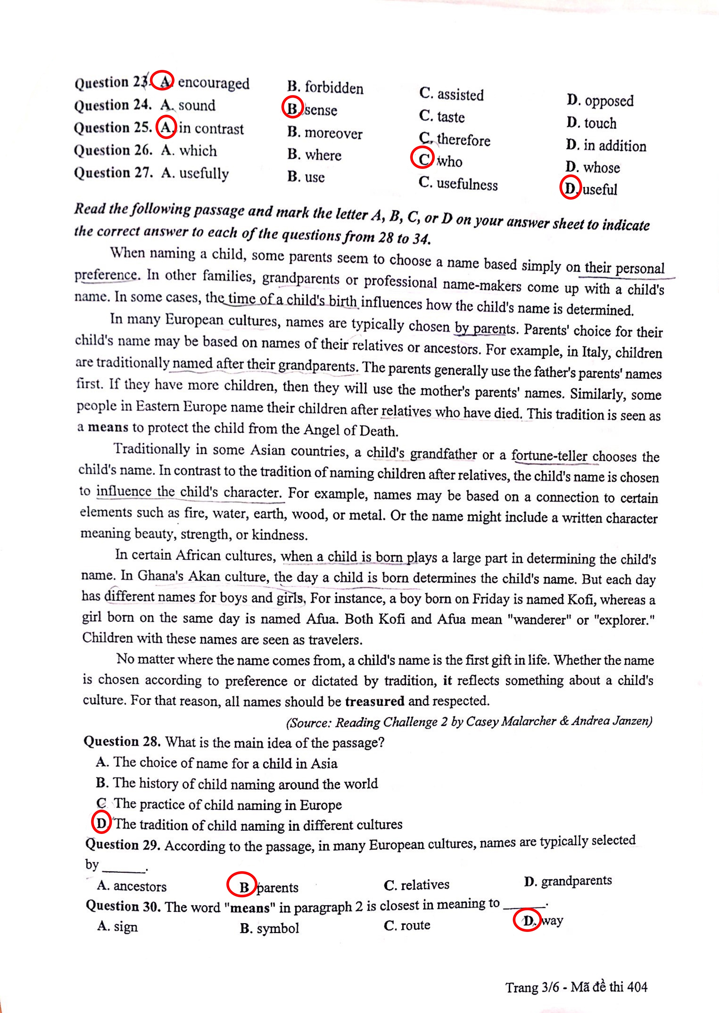 bai giai thpt quoc gia tieng anh anh 4