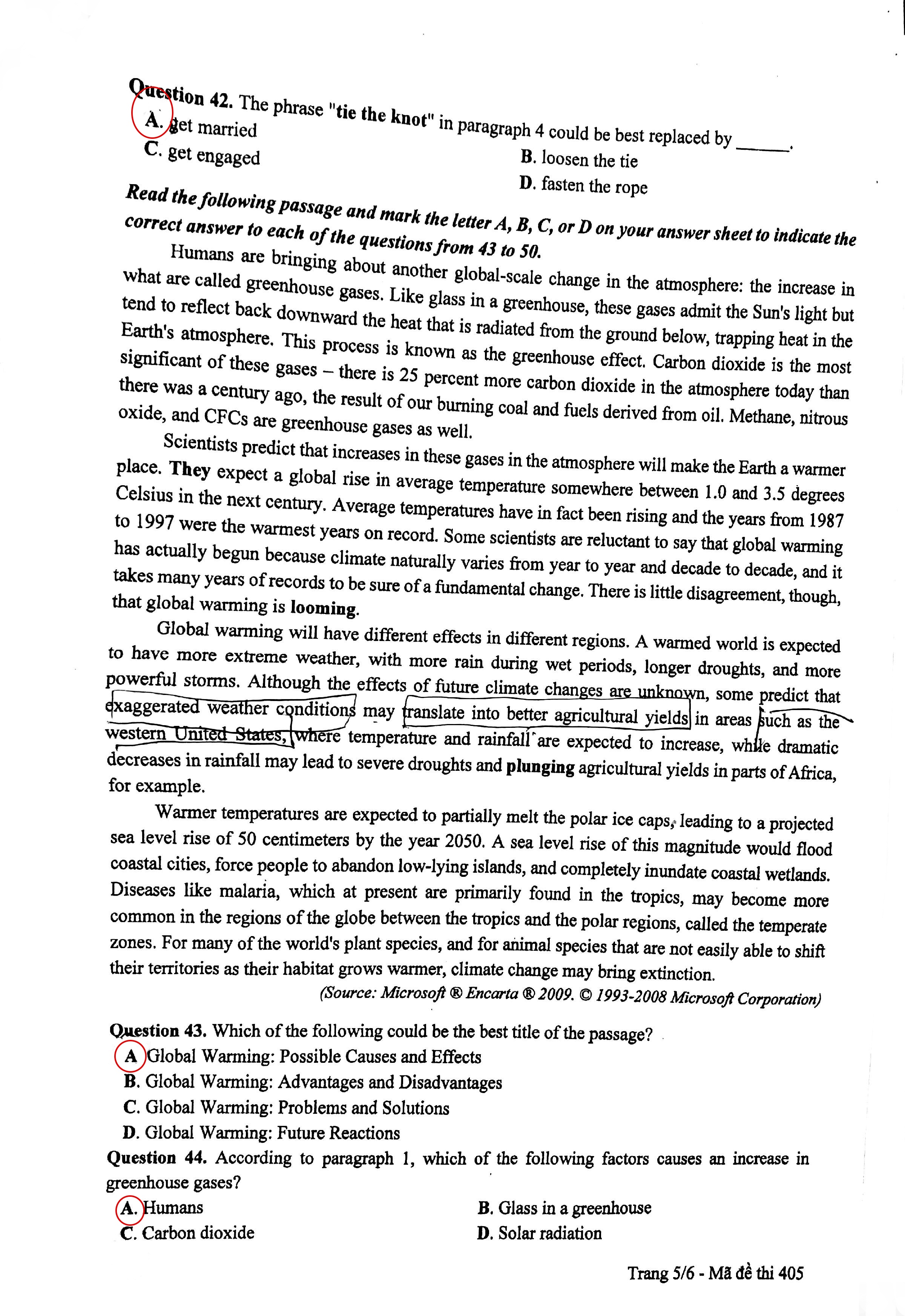 bai giai thpt quoc gia tieng anh anh 6