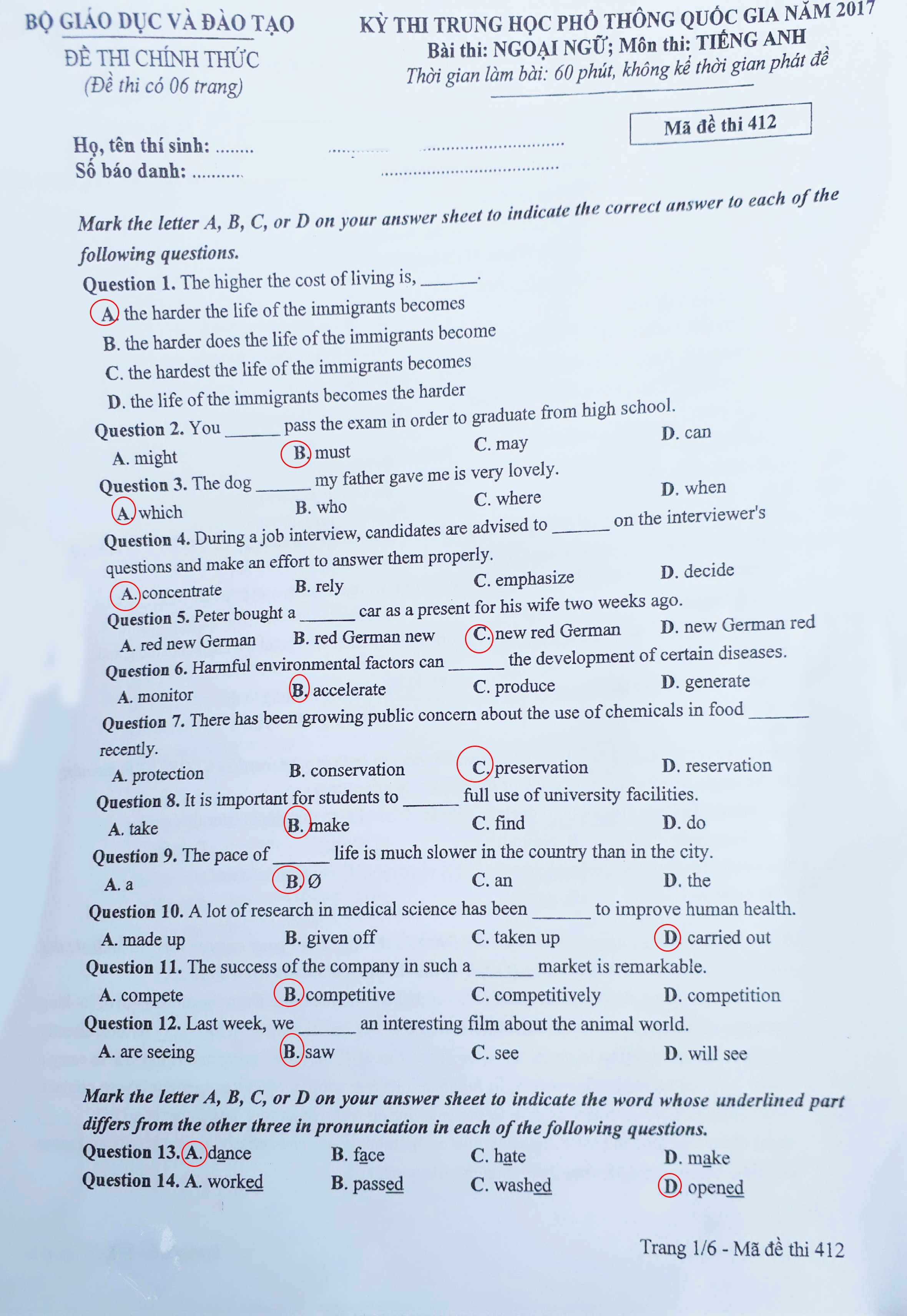 de thi tieng anh thpt quoc gia anh 2