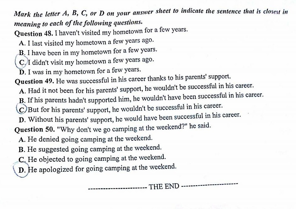 Dap an Tieng Anh 2017 anh 6