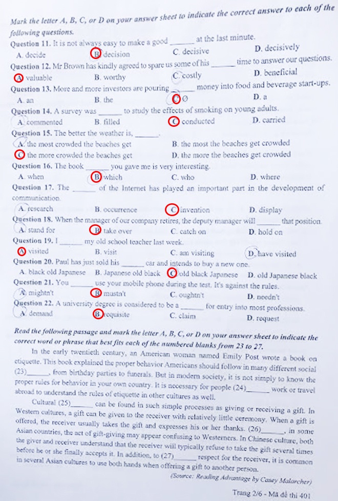 bai giai mon tieng anh anh 3