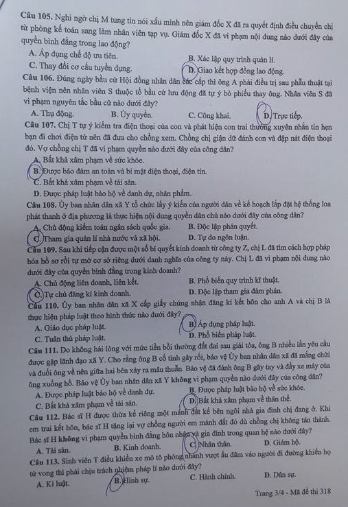 Dap an Giao duc cong dan anh 3