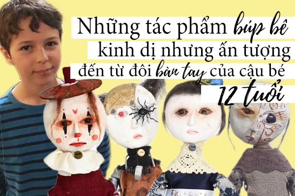 Cau be 12 tuoi thich sang tao bup be kinh di hinh anh