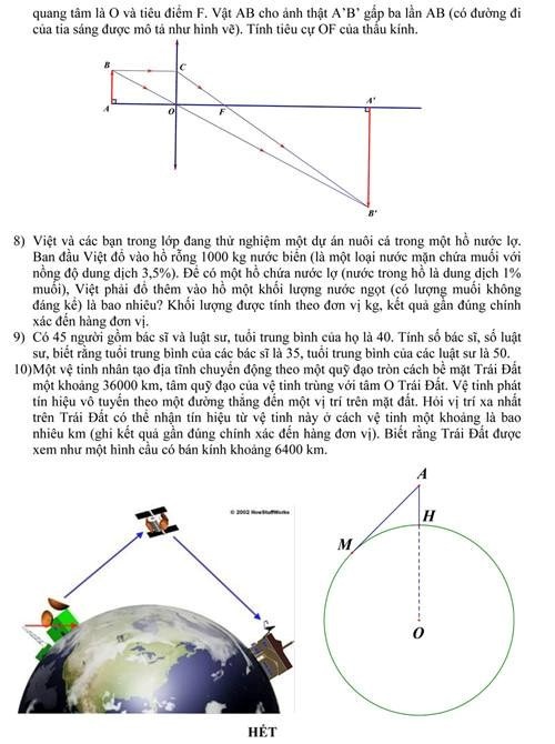 de thi minh hoa vao lop 10 anh 10