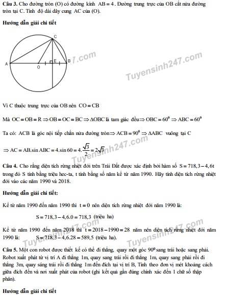de thi minh hoa vao lop 10 anh 2