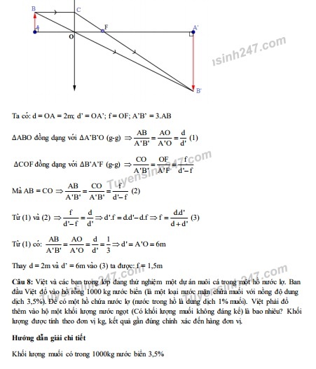 de thi minh hoa vao lop 10 anh 6