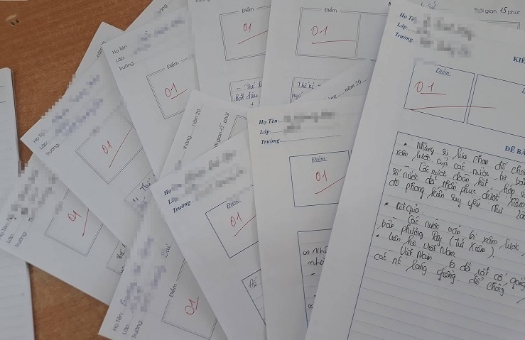 học sinh bị điểm 1 lịch sử  ảnh 1 hoc sinh bi diem 1 lich su anh 1