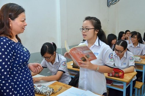 Nu sinh viet don 'ly di' Ngu van la dieu de hieu hinh anh