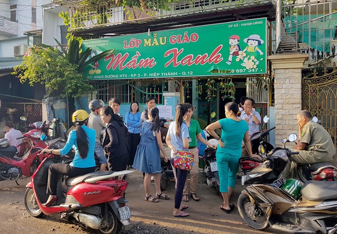 bạo hành trẻ mầm non ảnh 1 bao hanh tre mam non anh 1