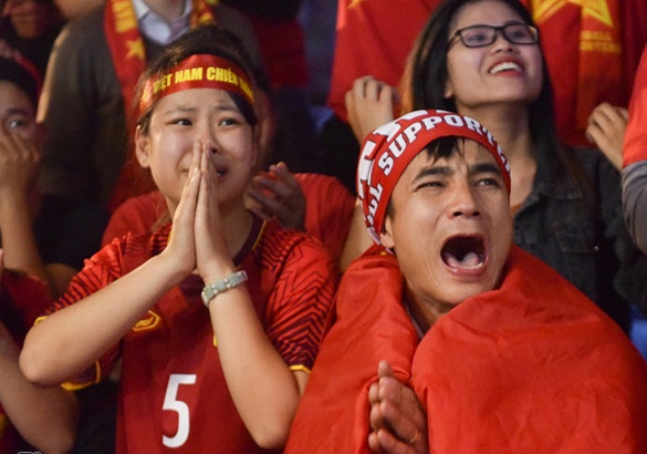 Bai van cua nu sinh Nghe An ve U23 Viet Nam va tinh yeu To quoc hinh anh