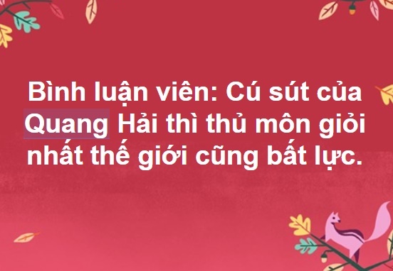 Dan mang Viet vo oa trong nuoc mat goi ten Quang Hai hinh anh
