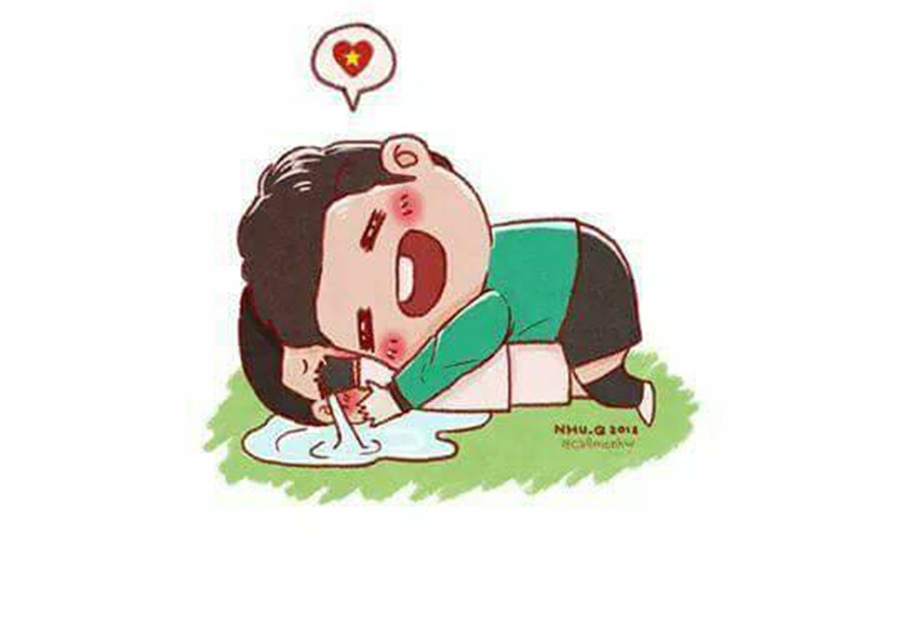 tranh ve u23 viet nam anh 7