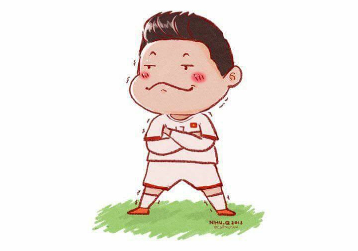 tranh ve u23 viet nam anh 4