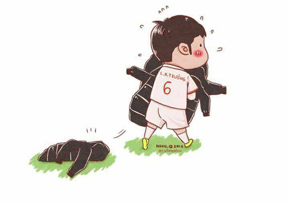 tranh ve u23 viet nam anh 3