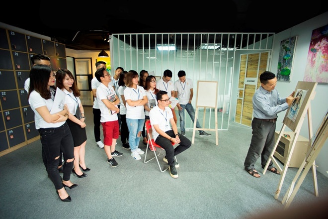 Giai bai toan kho trong tuyen sinh Su pham My thuat hinh anh