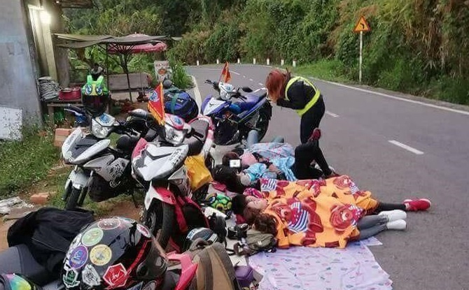 Nhom phuot trai bat ngu ven deo: Dung chet vi thieu hieu biet hinh anh