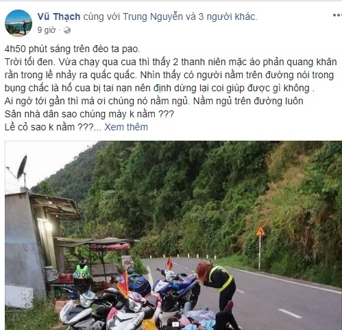 phượt thủ ngủ ven đường ảnh 2 phuot thu ngu ven duong anh 2