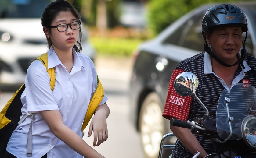 Thi lop 10 o Ha Noi: 27 em quen phieu bao du thi hinh anh