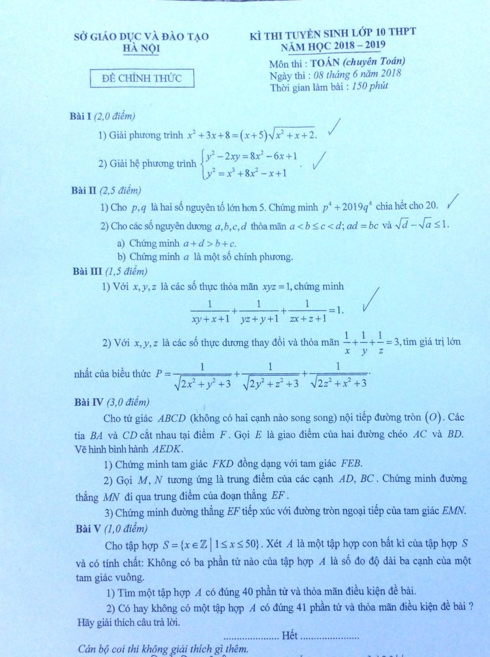 de thi toan chuyen lop 10 anh 1