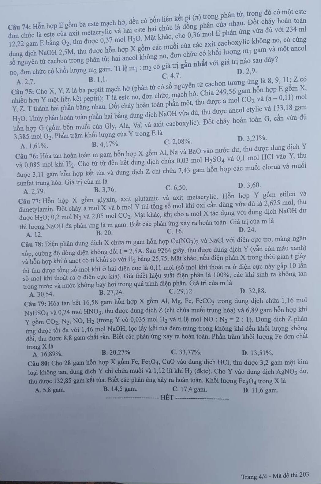 de thi hoa hoc thpt quoc gia 2018 anh 4