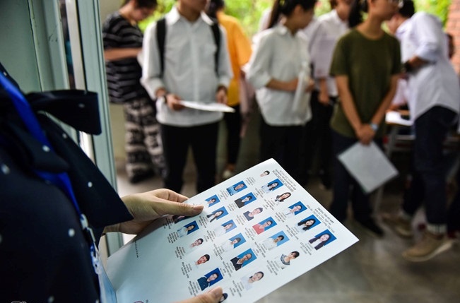 12 thi sinh vi pham quy che ngay thu hai thi THPT quoc gia hinh anh