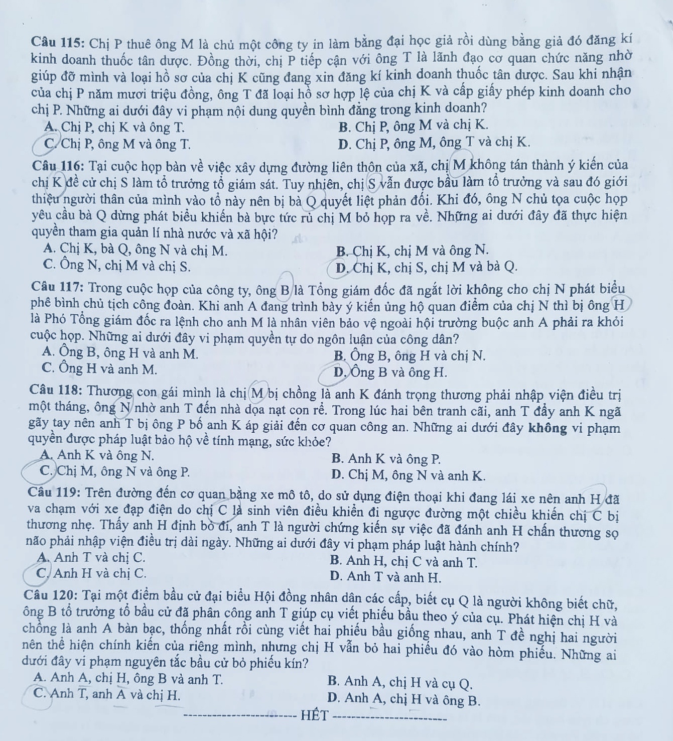 đề thi giáo dục công dân ảnh 4 de thi giao duc cong dan anh 4