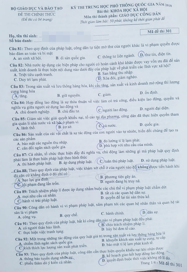 đề thi giáo dục công dân ảnh 5 de thi giao duc cong dan anh 5