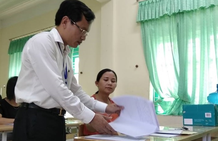 Thue nha nghi cham thi trac nghiem THPT quoc gia 2018 hinh anh