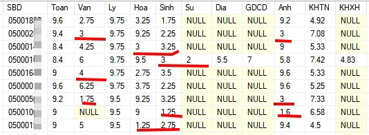 hà giang điểm thi bất thường ảnh 2 ha giang diem thi bat thuong anh 2