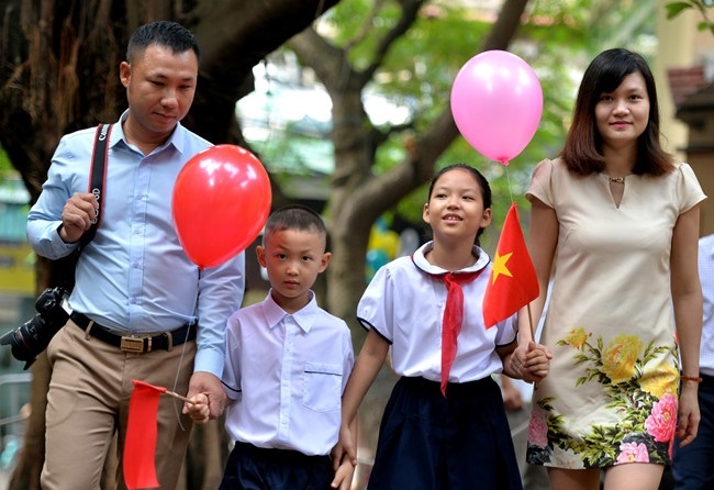 khai giảng năm học mới ảnh 1 khai giang nam hoc moi anh 1