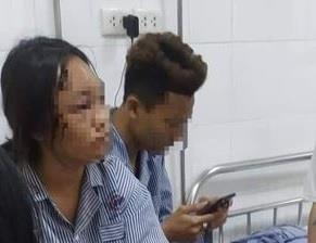 Cong an vao cuoc vu nu sinh bi ban danh chan thuong dau hinh anh