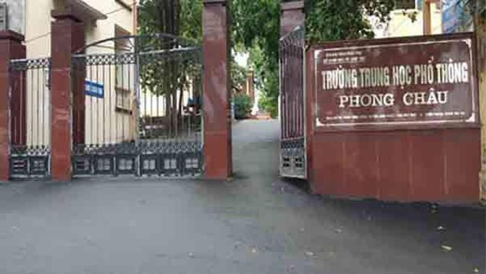 So GD&DT Phu Tho: Nam sinh lam nhieu nu sinh mang thai chi la tin don hinh anh