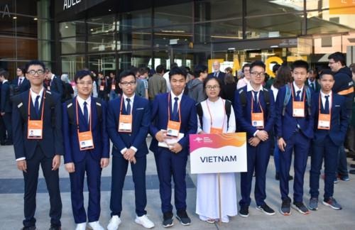 7 hoc sinh Viet Nam dat huy chuong Olympic Vat ly chau A hinh anh