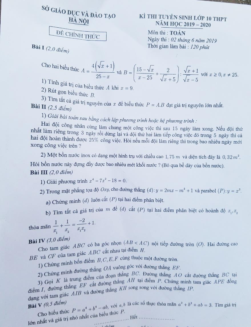 de thi toan vao lop 10 anh 1