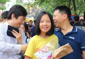 Truong THCS Ngoai ngu cong bo diem chuan nam 2019 hinh anh