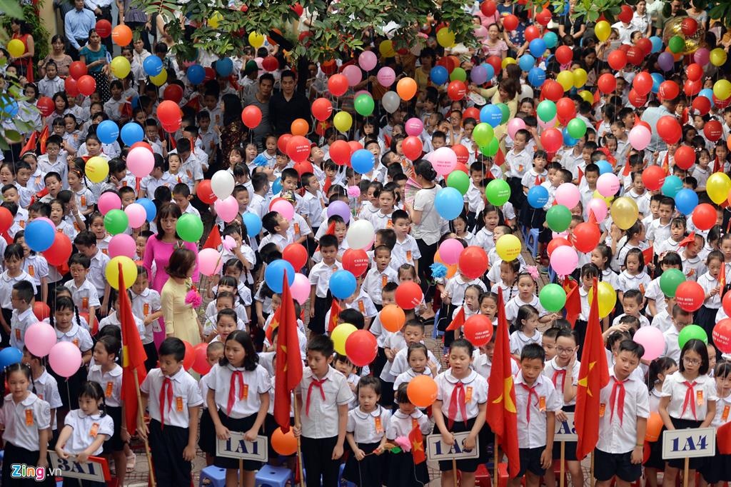 thả bóng bay khai giảng ảnh 1 tha bong bay khai giang anh 1