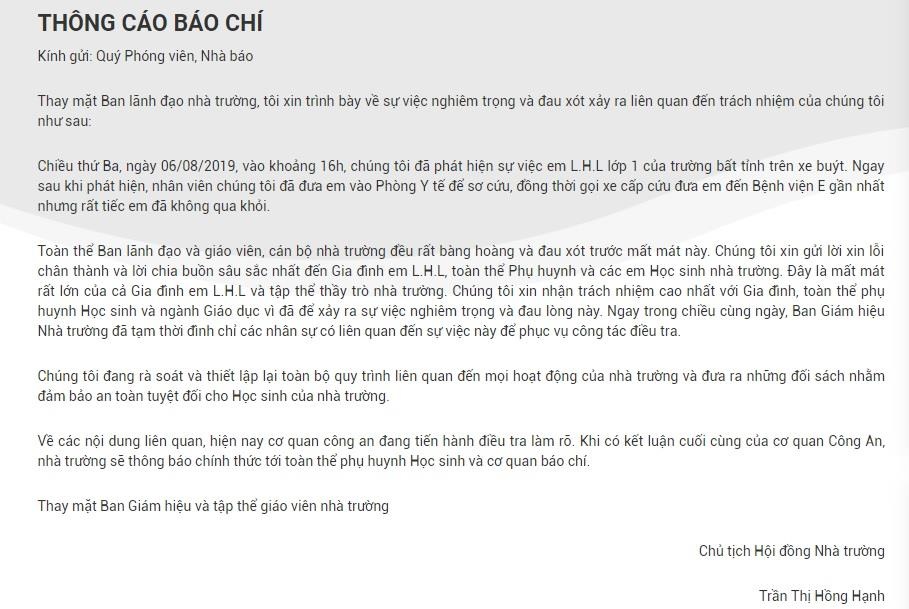 em bé chết ở trường getway ảnh 1 em be chet o truong getway anh 1