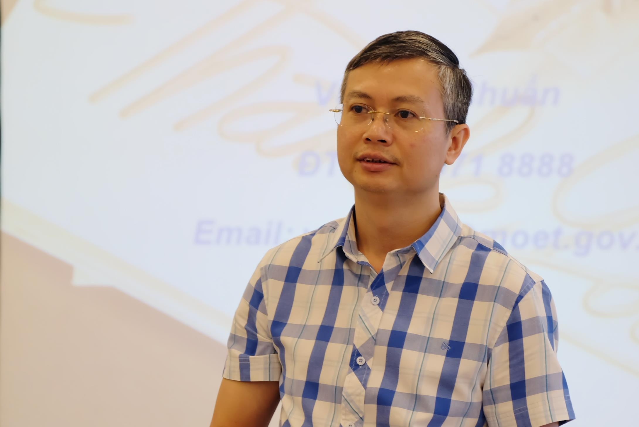 tap huan giao vien chuong trinh moi anh 1