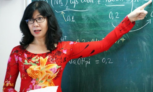 chấm điêm giáo viên  ảnh 1 cham diem giao vien anh 1