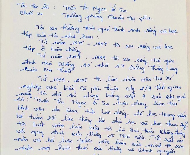 Nữ trưởng phòng mạo danh ảnh 1 Nu truong phong mao danh anh 1