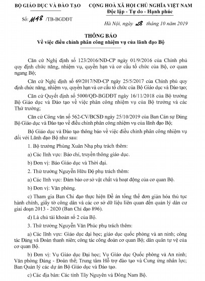 thu truong le hai an anh 1