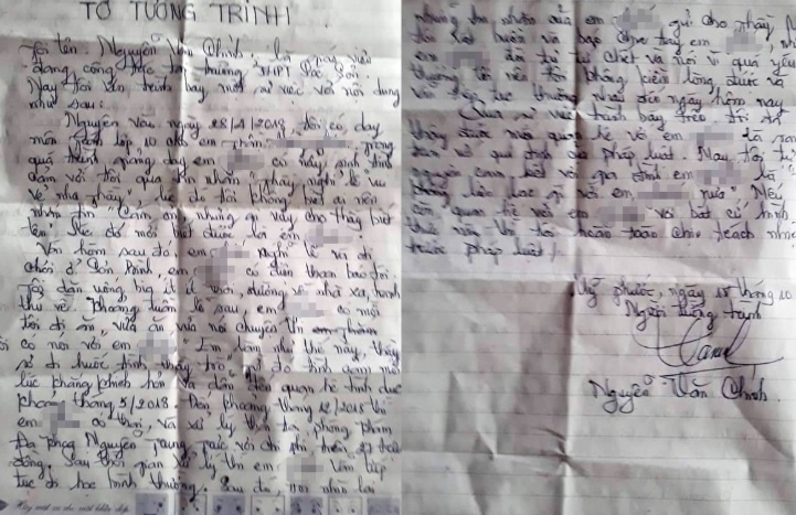 thay giao lam hoc sinh co bau anh 1